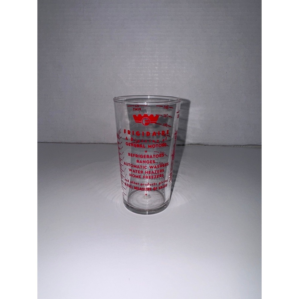 Frigidaire Advertising Measuring Cup/Glass